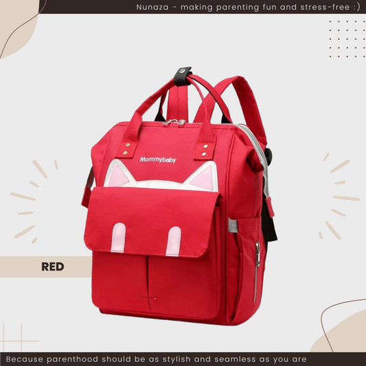 Purry Friend Baby Diaper Backpack