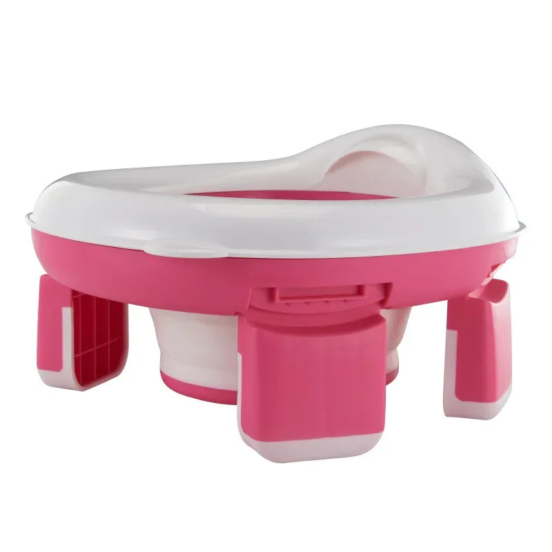 Foldable 3-in-1 Travel Potty Seat for Kids and Toddlers