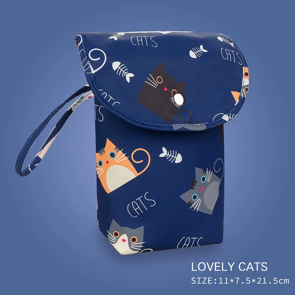 Reusable Waterproof Diaper Organizer – Compact & High Capacity