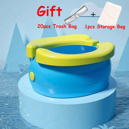 Foldable Banana-Shaped Travel Potty for Toddlers