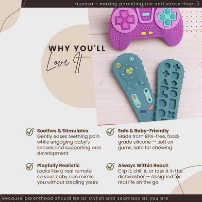Baby Teething Remote –  Sensory Friendly