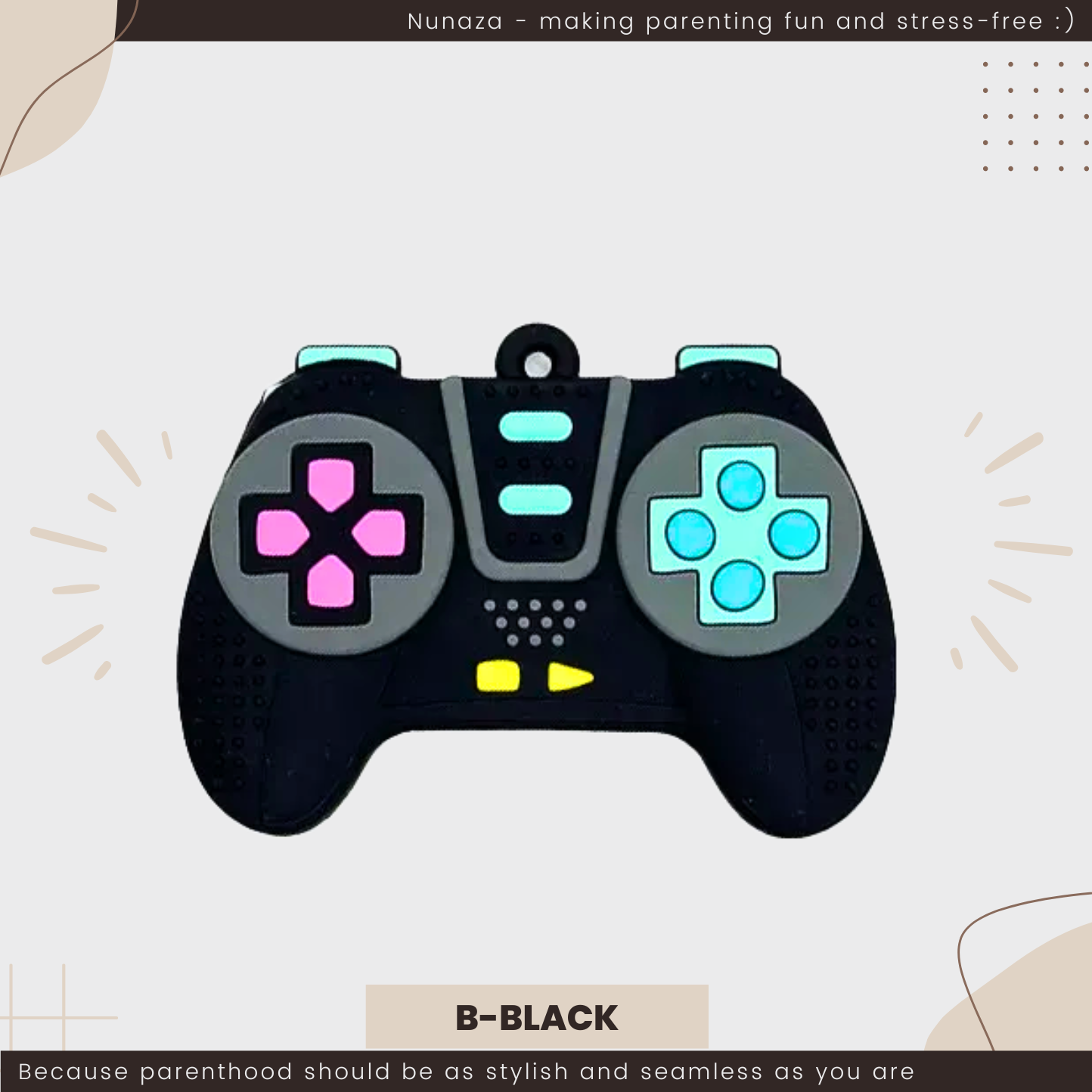 Baby Teething Remote –  Sensory Friendly