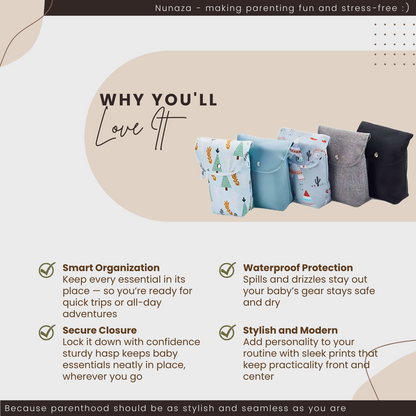 Waterproof Diaper Bag Pouches Organizer