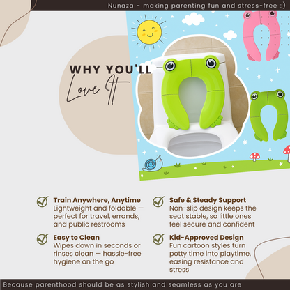 Portable Folding Toilet Seat for Toddlers
