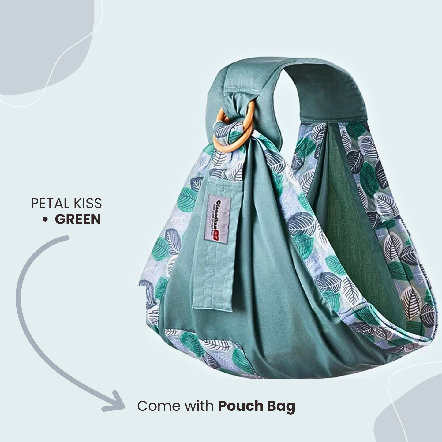 Baby Wrap Ring Sling & Nursing Cover – Breathable Cotton Mesh for Newborn to Toddler