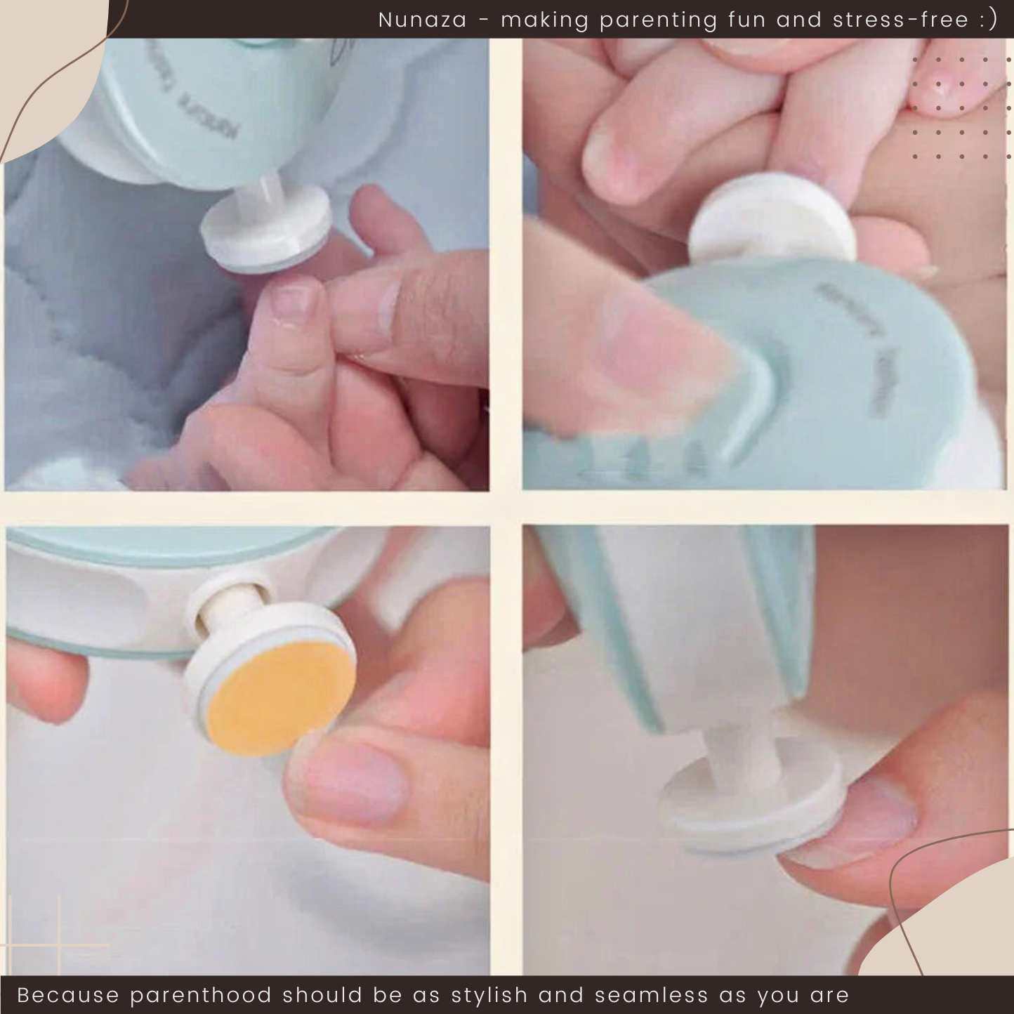 Electric Baby Nail Trimmer