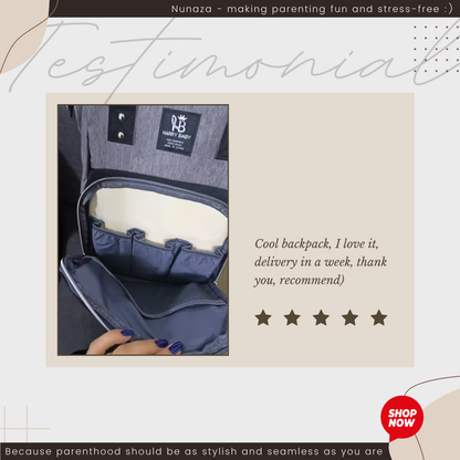 Babies Diaper Bag Backpack with USB Port