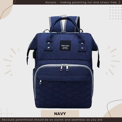 Babies Diaper Bag Backpack with USB Port