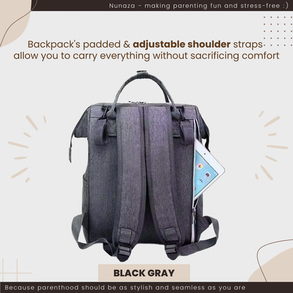 Babies Diaper Bag Backpack with USB Port