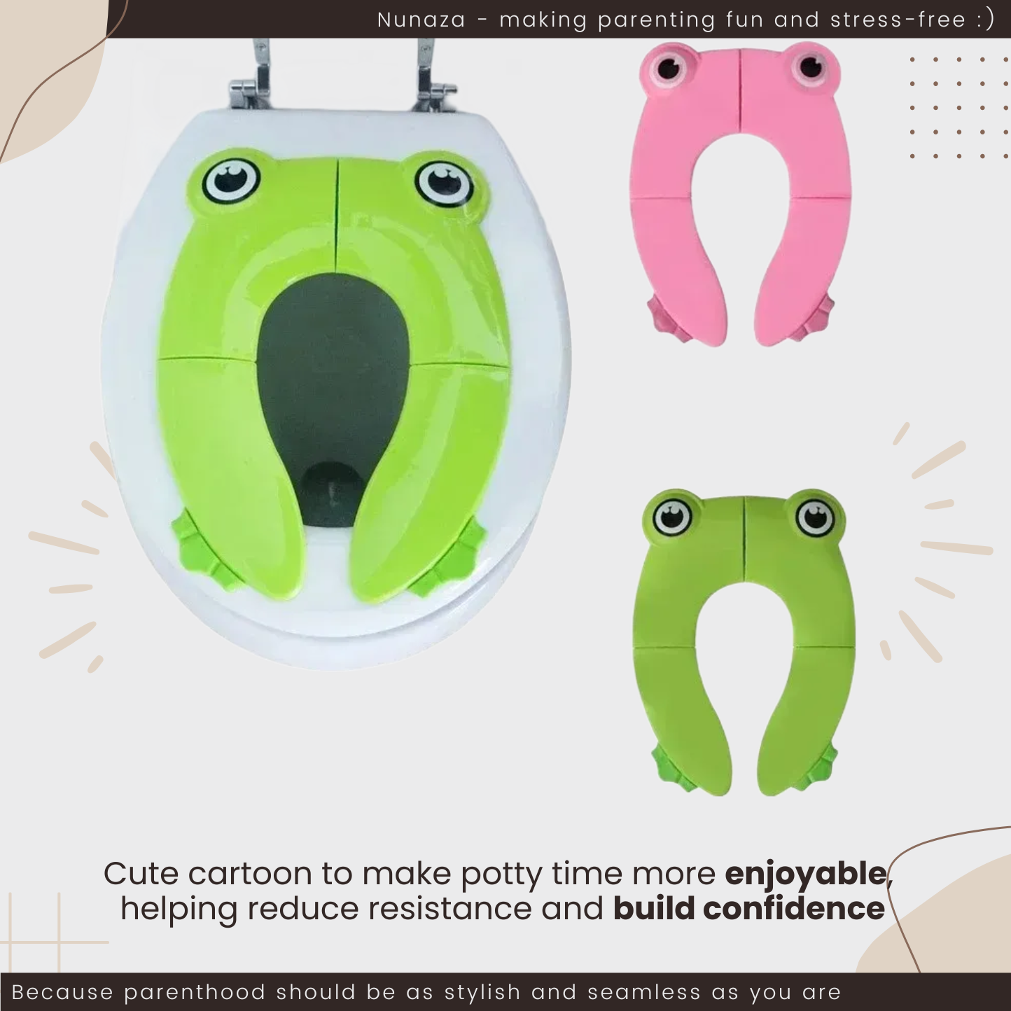 Portable Folding Toilet Seat for Toddlers