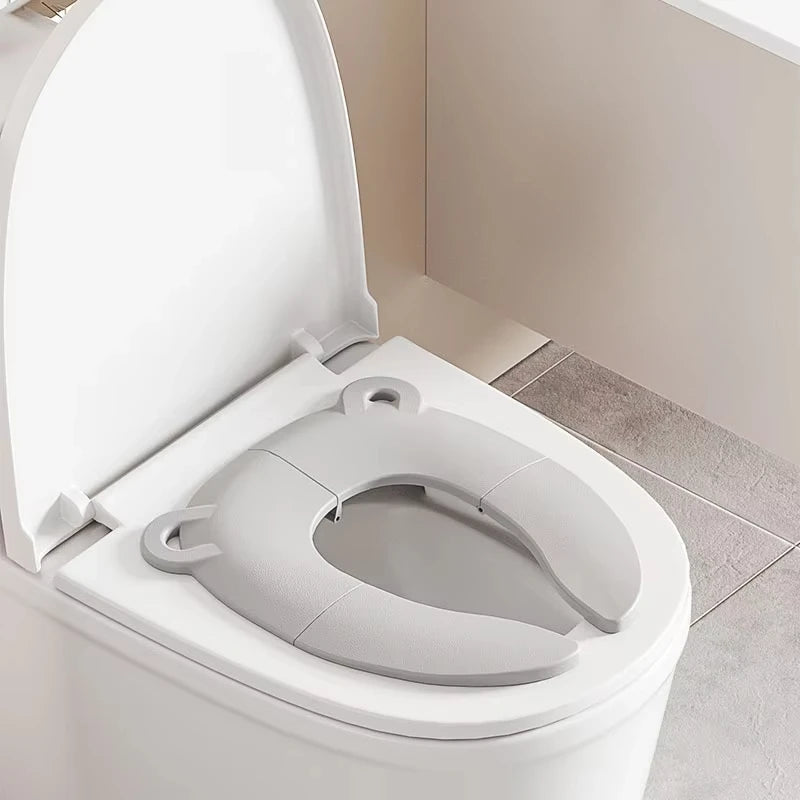 Portable Kids Toilet Seat – Soft, Travel-Friendly Cushion