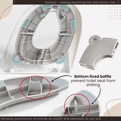 Portable Kids Toilet Seat – Soft, Travel-Friendly Cushion