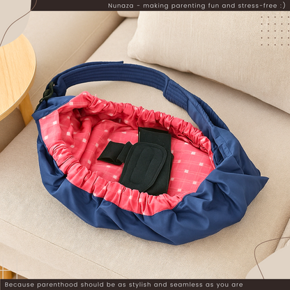 Newborn Cotton Baby Carrier Sling – Breathable Front Carry Wrap