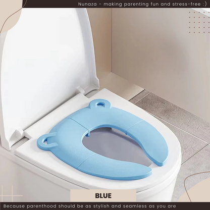 Portable Kids Toilet Seat – Soft, Travel-Friendly Cushion
