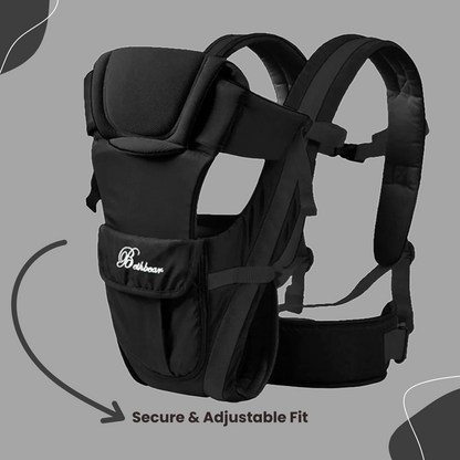 4-in-1 Ergonomic Baby Carrier Sling – Newborn to Toddler
